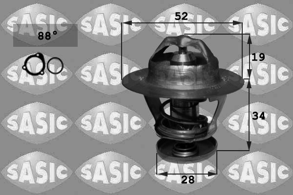 Thermostaat Sasic 3306143