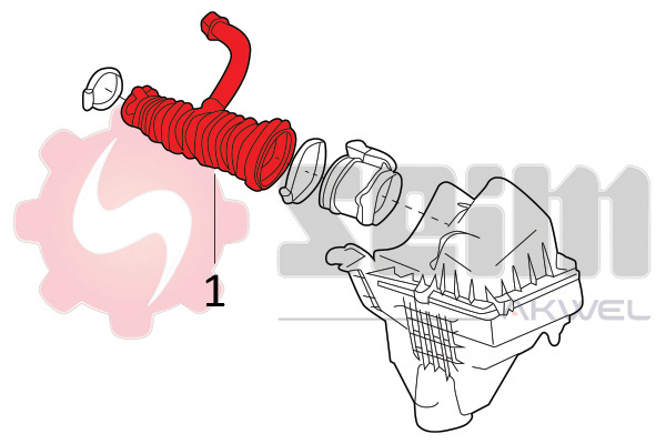 Seim Laadlucht-/turboslang 982099