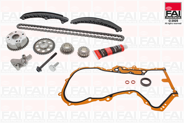 Distributieketting kit Fai Autoparts TCK87VVT