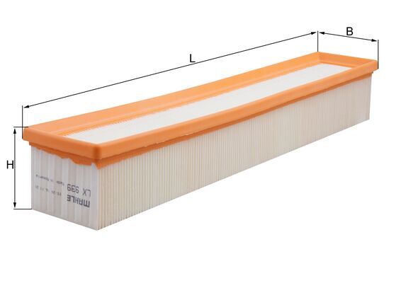 Luchtfilter Mahle Original LX 939