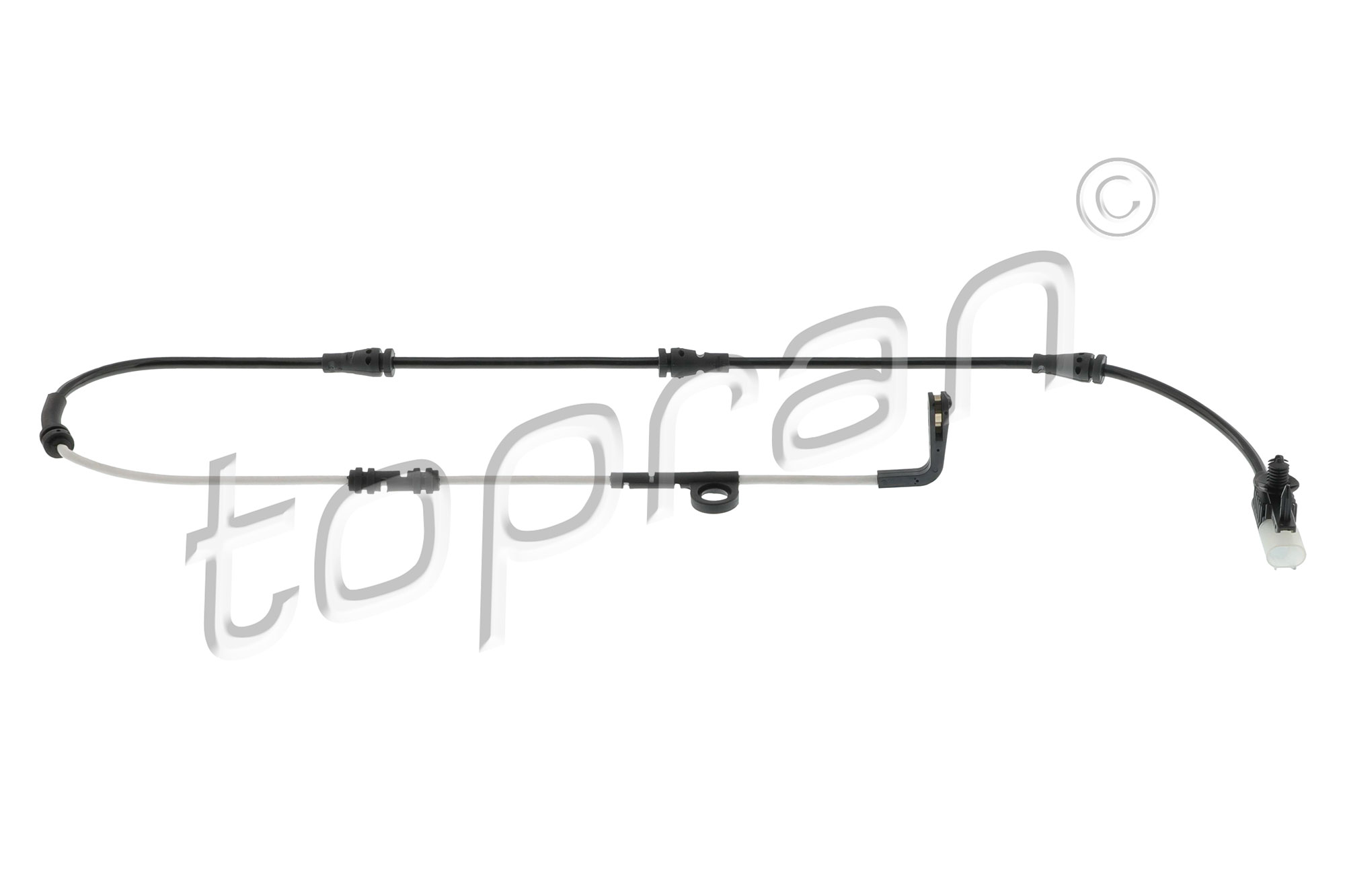 Waarschuwingscontact, remvoering-/blokslijtage Topran 602 013