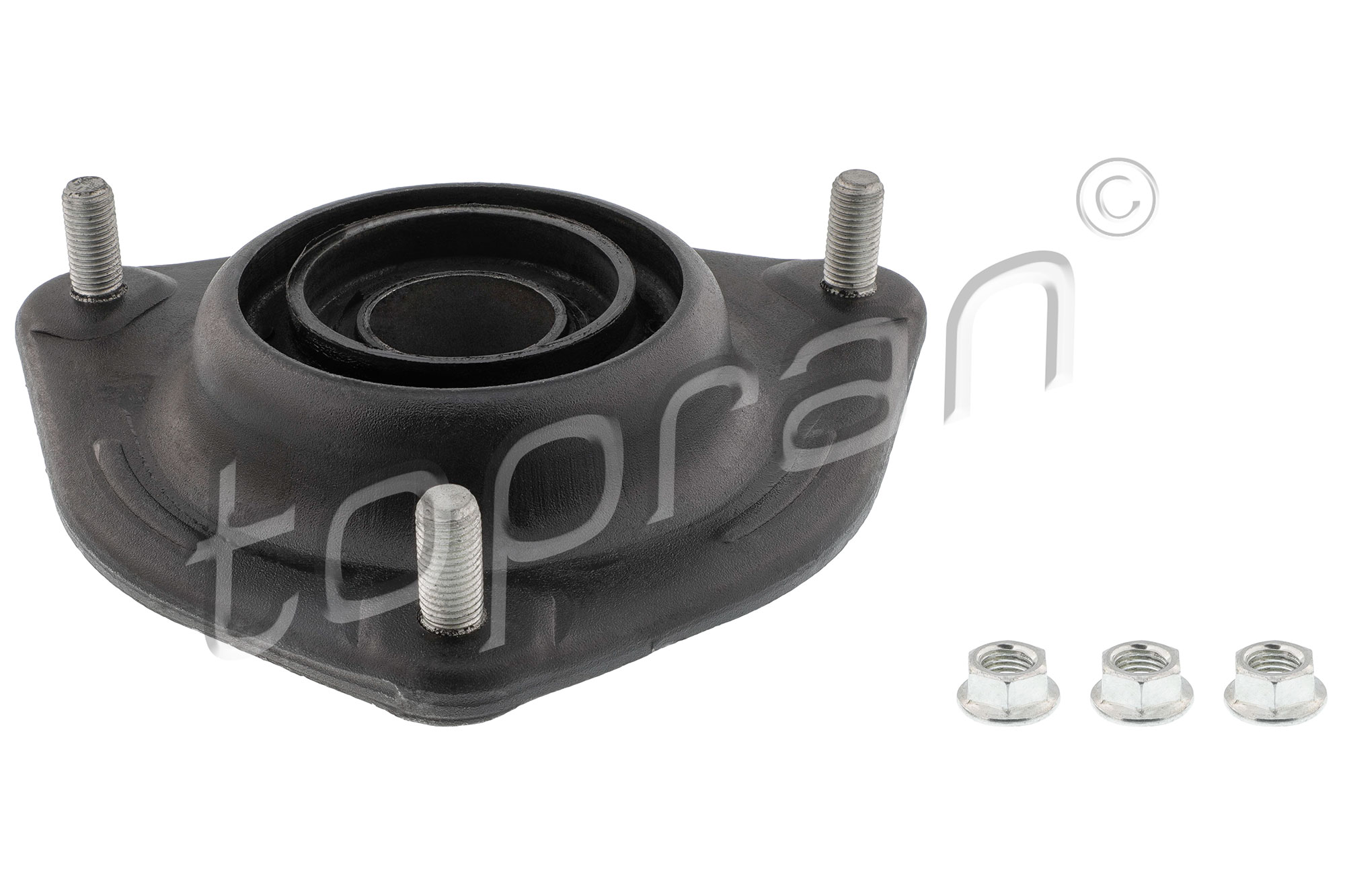 Veerpootlager & rubber Topran 820 833