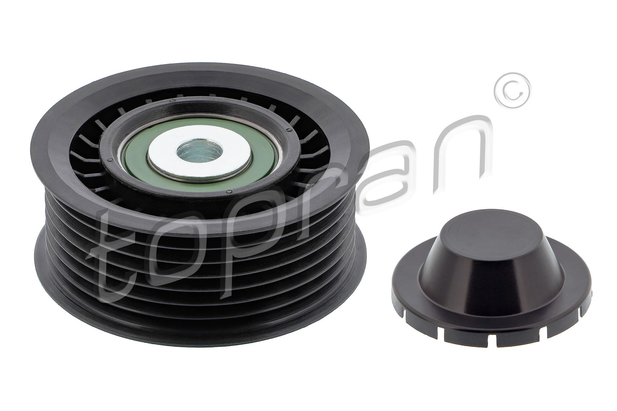 Geleide rol/omdraairol, Poly V-riem Topran 702 726