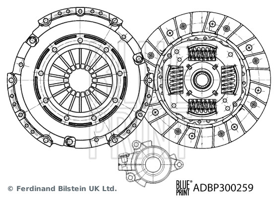 Koppelingsset Blue Print ADBP300259