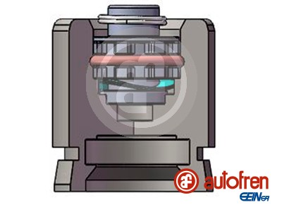 Remzadel/remklauw zuiger Autofren Seinsa D025712K