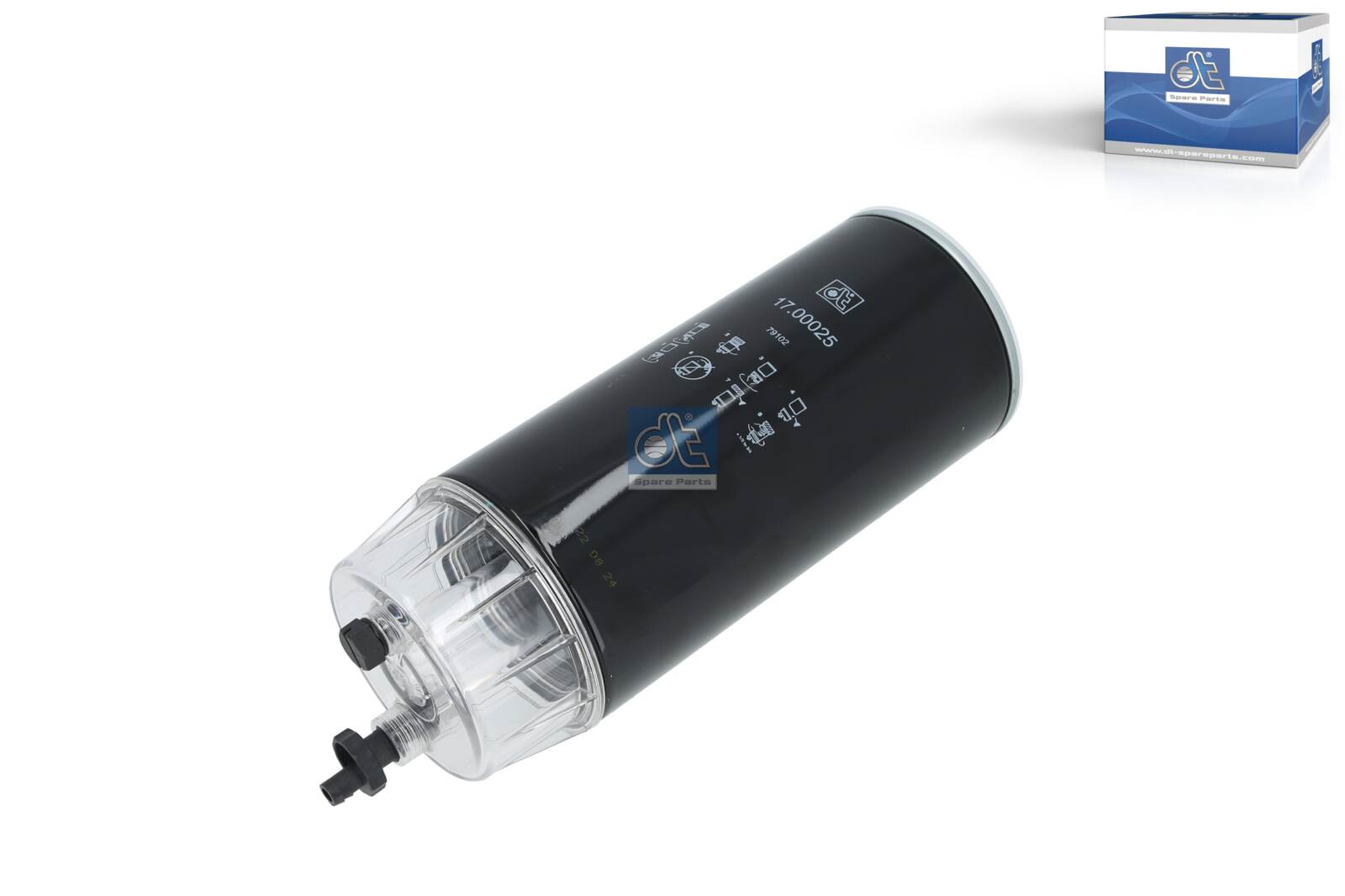 Dt Spare Parts Brandstoffilter 17.00025