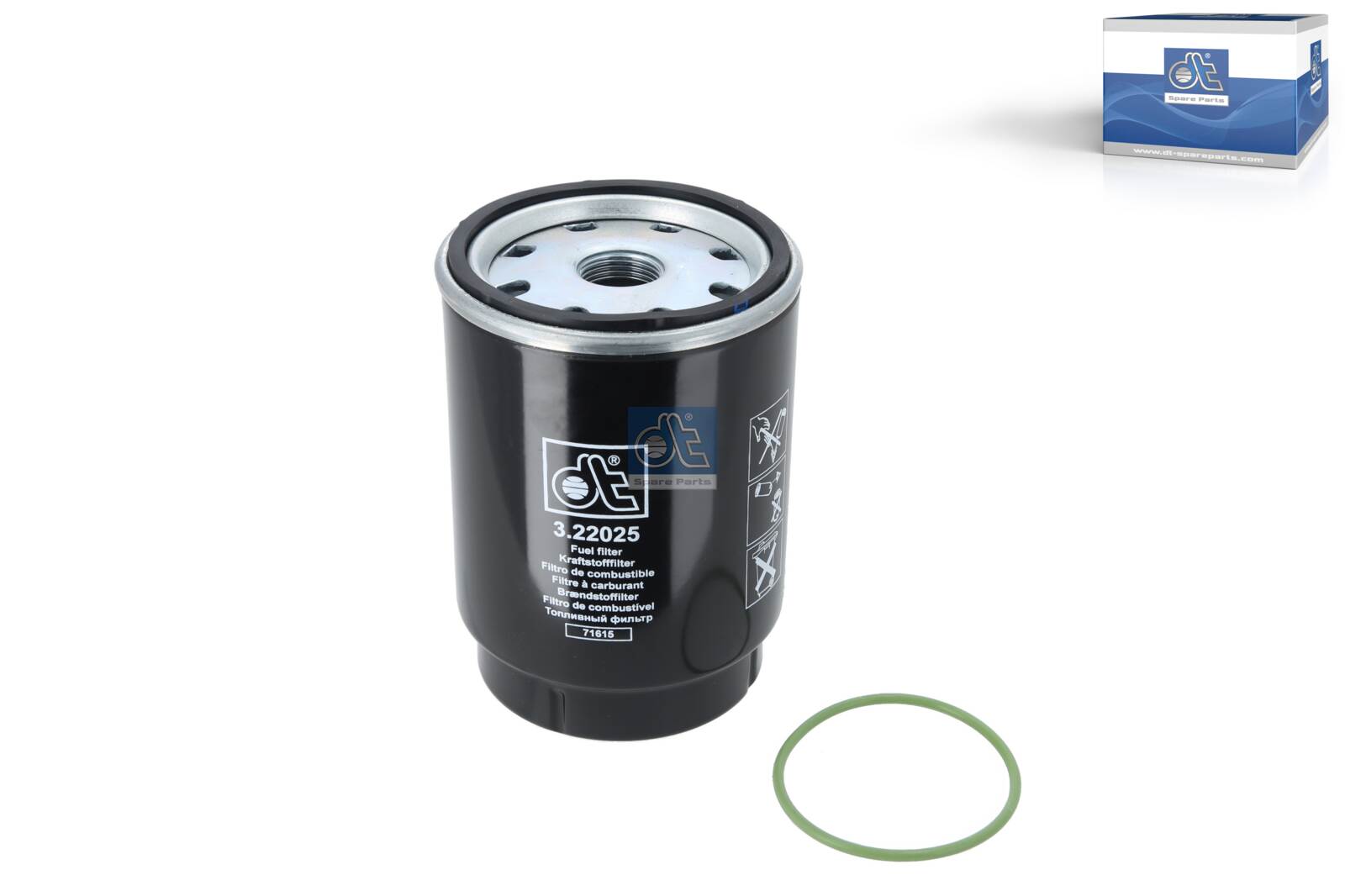 Dt Spare Parts Brandstoffilter 3.22025