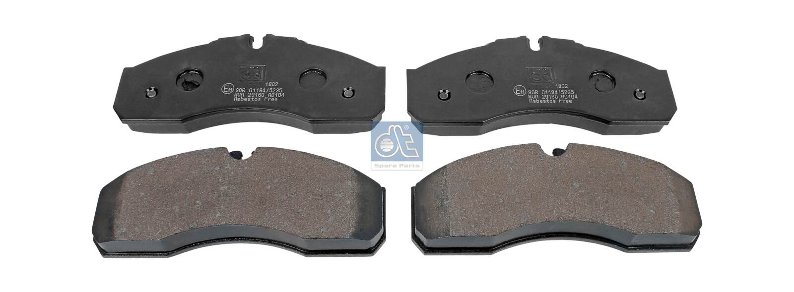 Dt Spare Parts Remblokset 4.91907