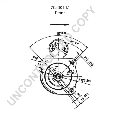 Prestolite Electric Starter 20500147