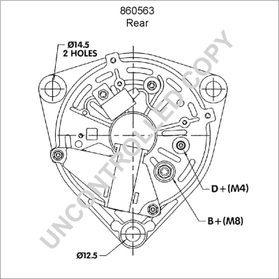 Prestolite Electric Alternator/Dynamo 860563