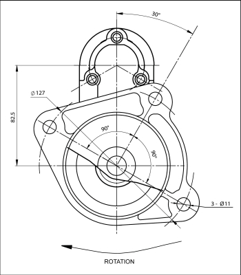 Prestolite Electric Starter 861036