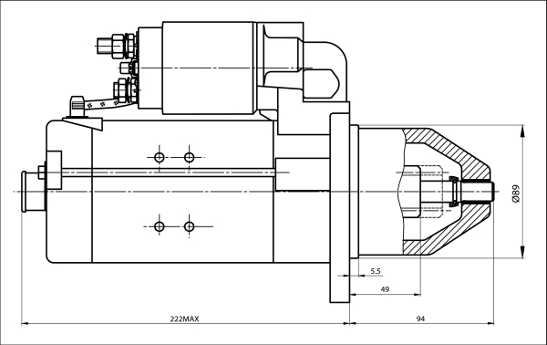 Prestolite Electric Starter 861036