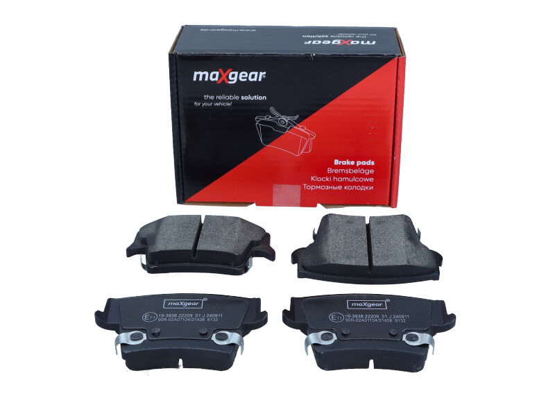 Maxgear Remblokkenset, schijfrem 19-3938