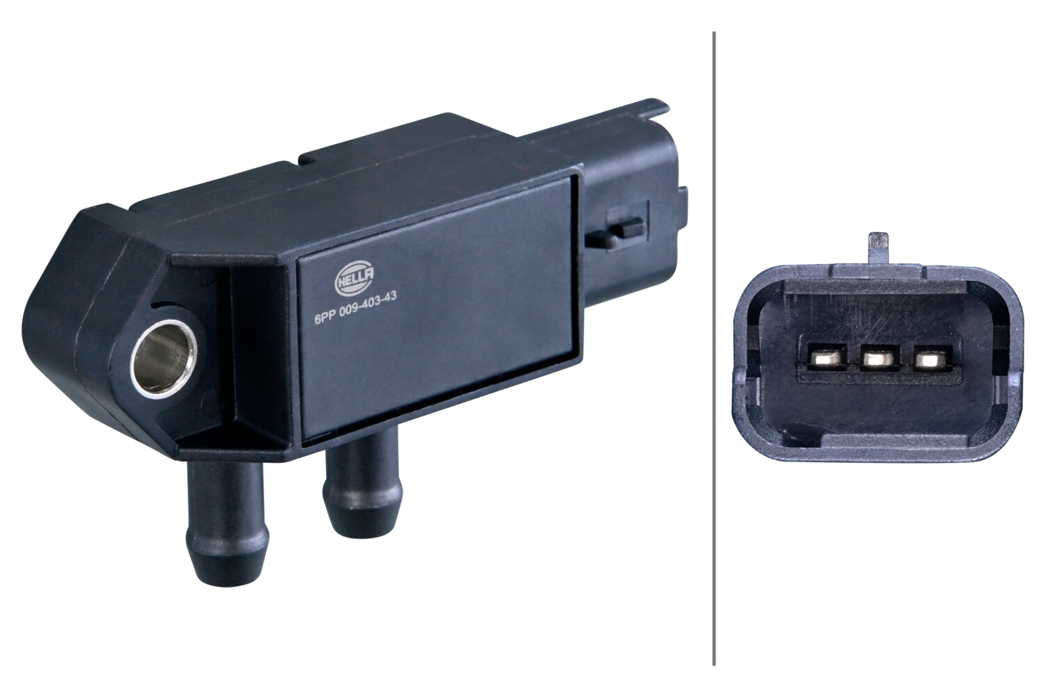 Uitlaatgasdruk sensor Hella 6PP 009 403-431