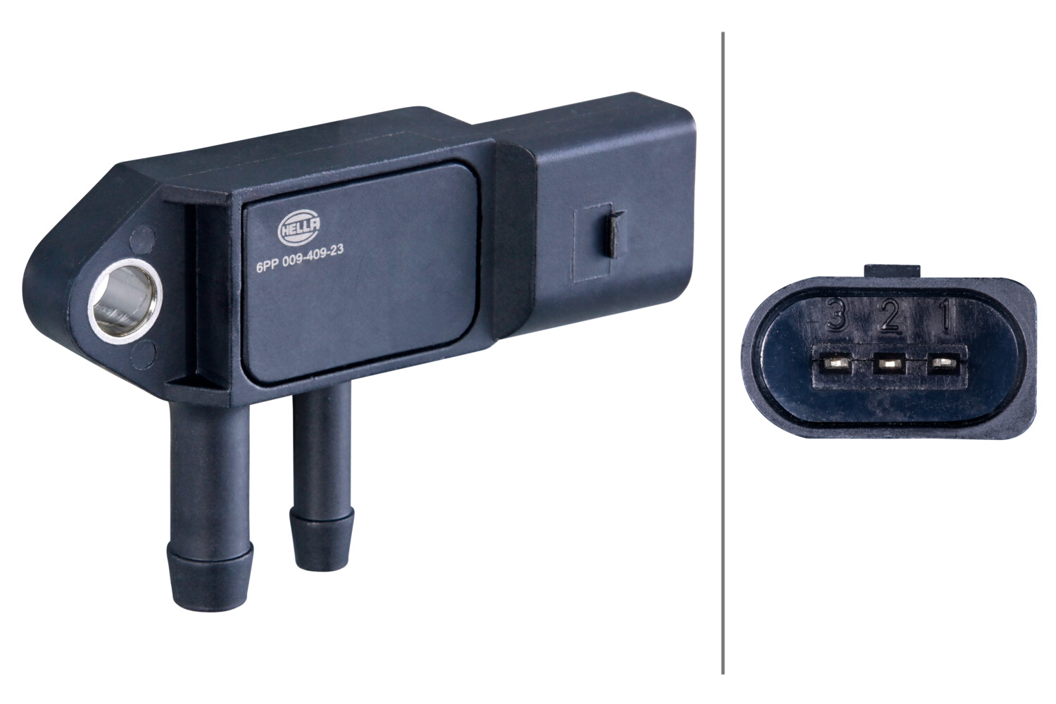Uitlaatgasdruk sensor Hella 6PP 009 409-231