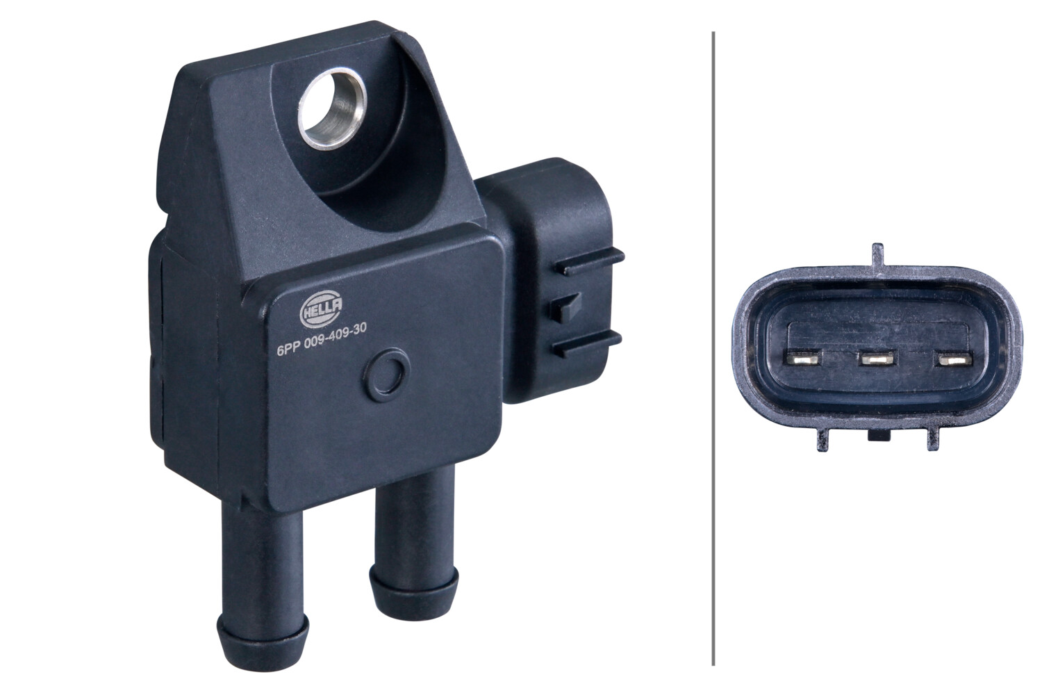 Uitlaatgasdruk sensor Hella 6PP 009 409-301