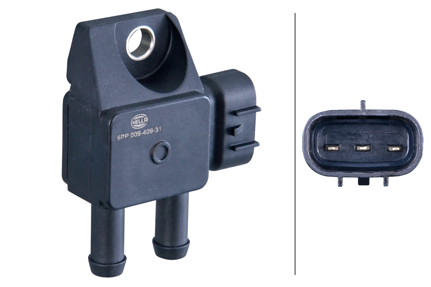 Uitlaatgasdruk sensor Hella 6PP 009 409-311