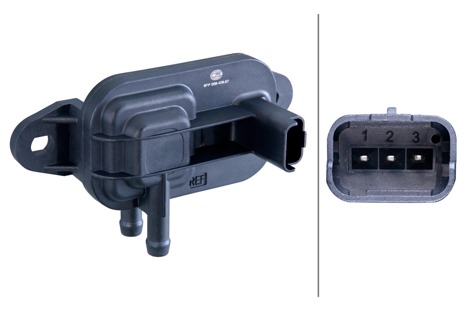 Uitlaatgasdruk sensor Hella 6PP 009 409-571