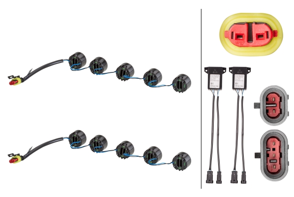 Dagrijverlichtingsset Hella 2PT 010 458-701