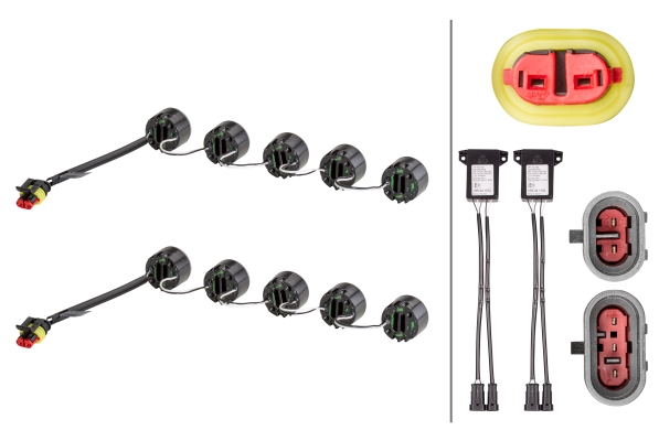 Dagrijverlichtingsset Hella 2PT 010 458-711