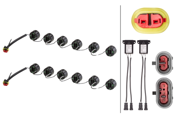 Dagrijverlichtingsset Hella 2PT 010 458-731