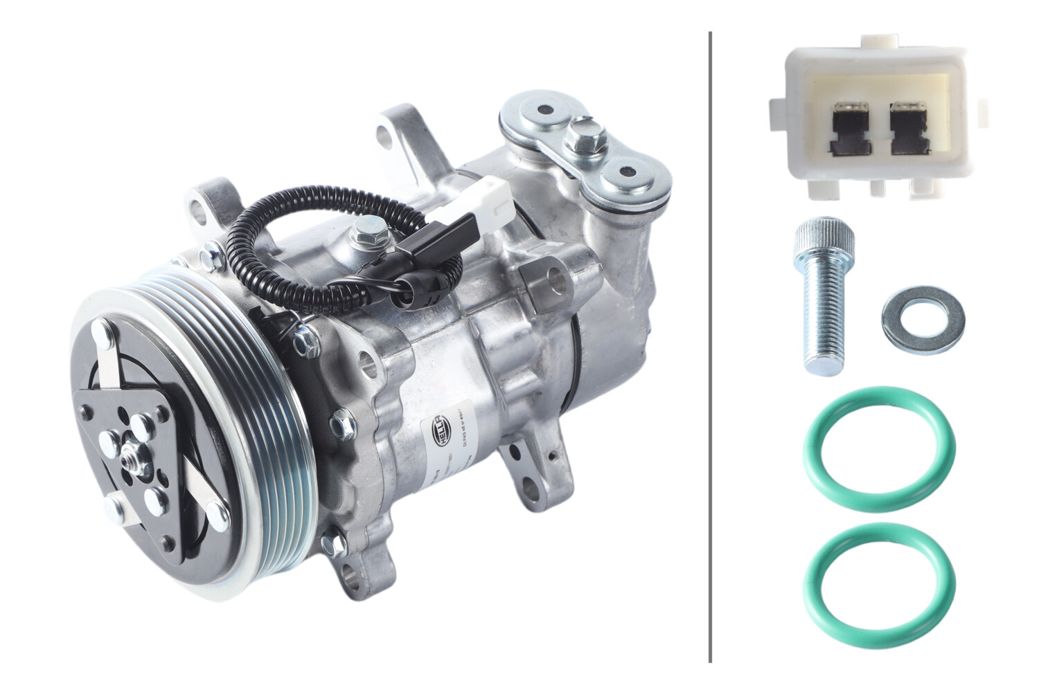 Compressor, airconditioning Hella 8FK 366 200-191