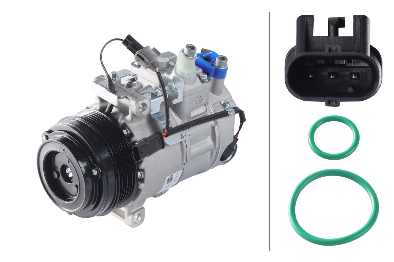 Compressor, airconditioning Hella 8FK 366 200-421