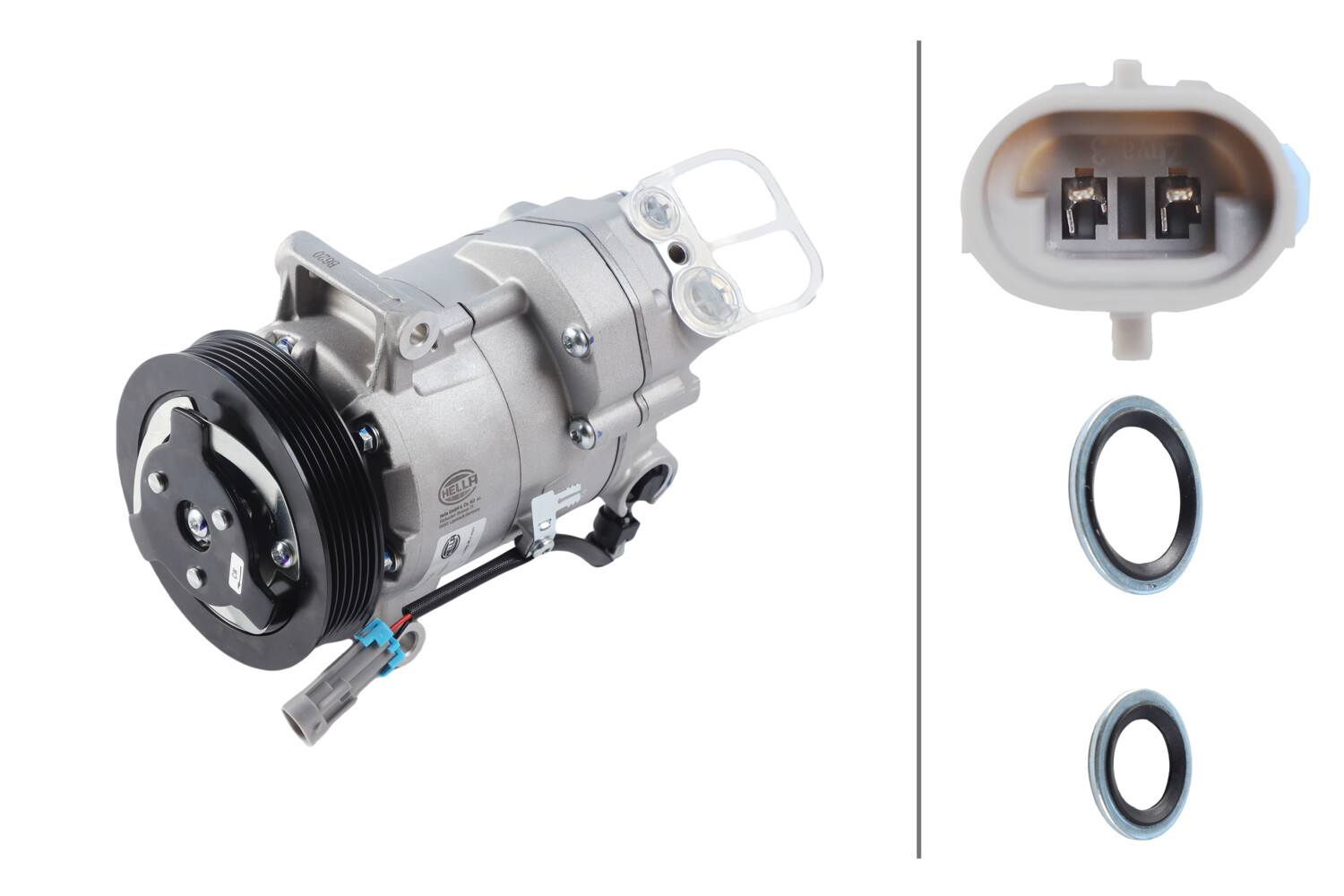 Compressor, airconditioning Hella 8FK 366 200-431