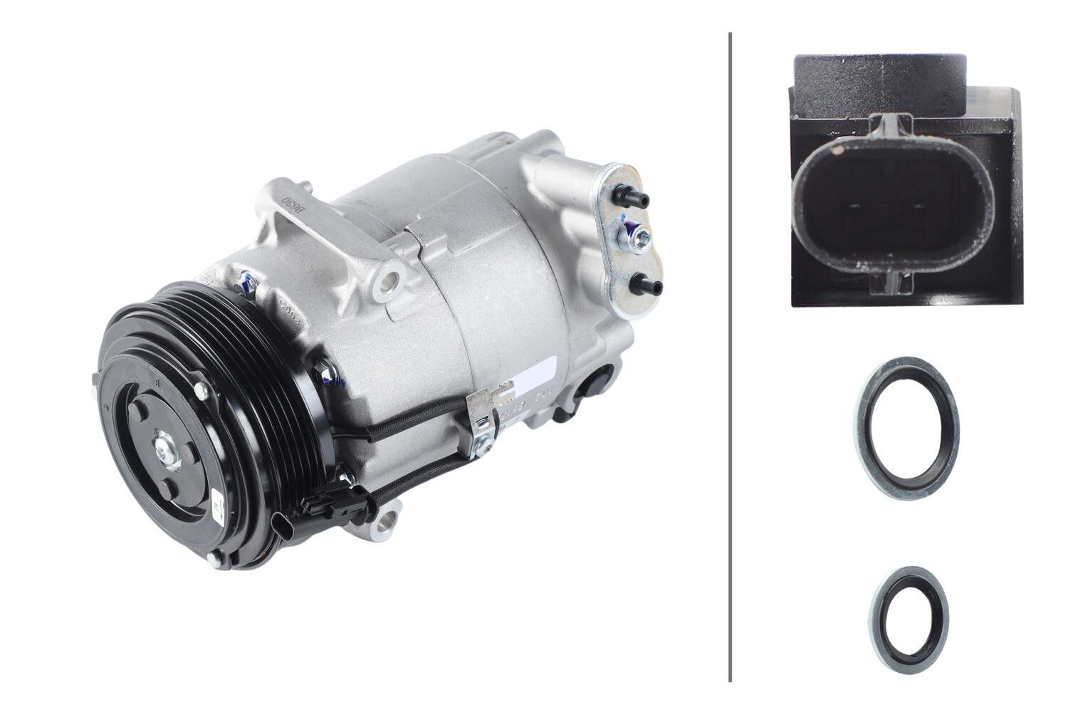 Compressor, airconditioning Hella 8FK 366 200-521