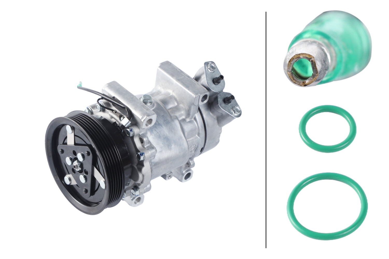 Compressor, airconditioning Hella 8FK 366 200-561