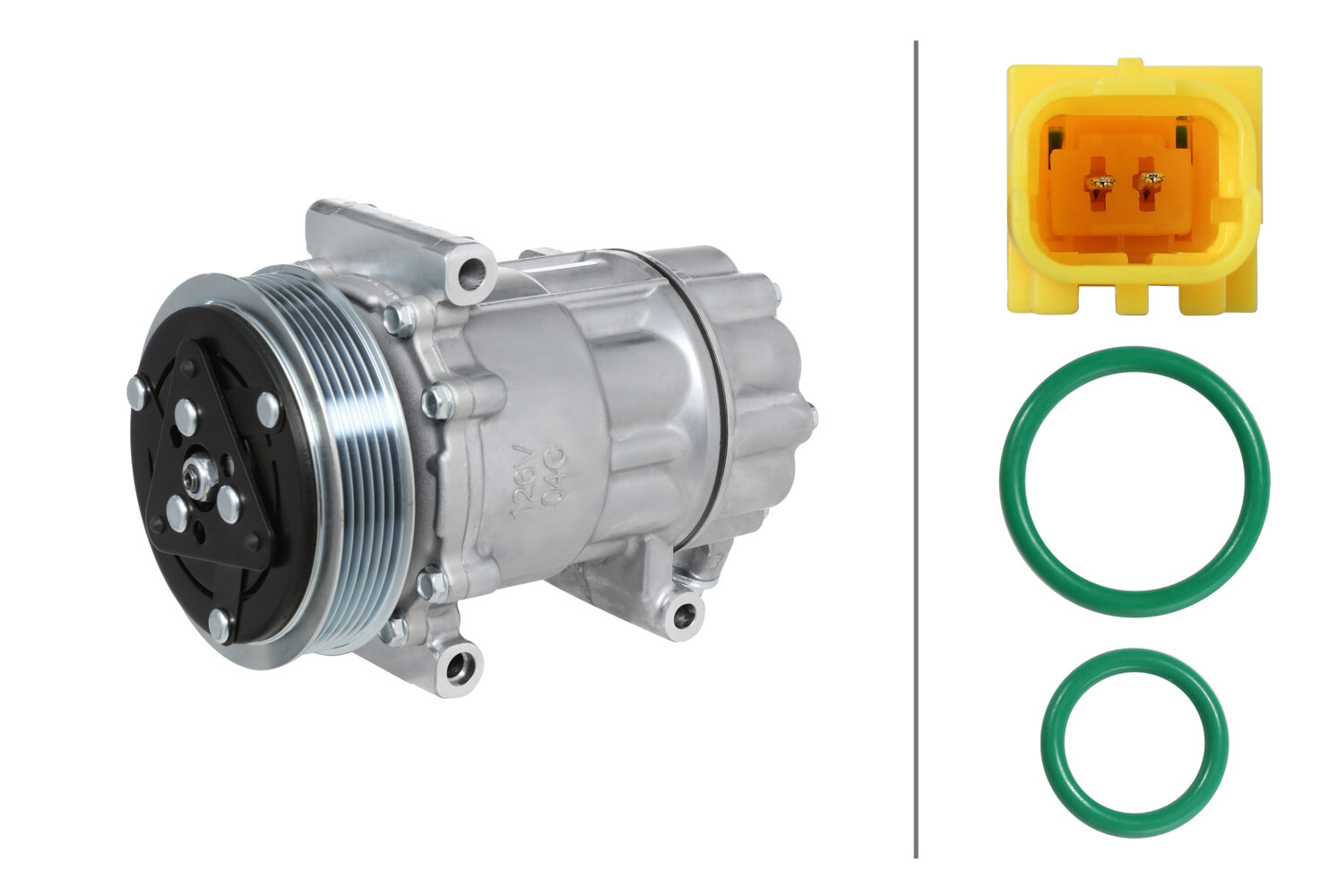 Compressor, airconditioning Hella 8FK 366 201-691