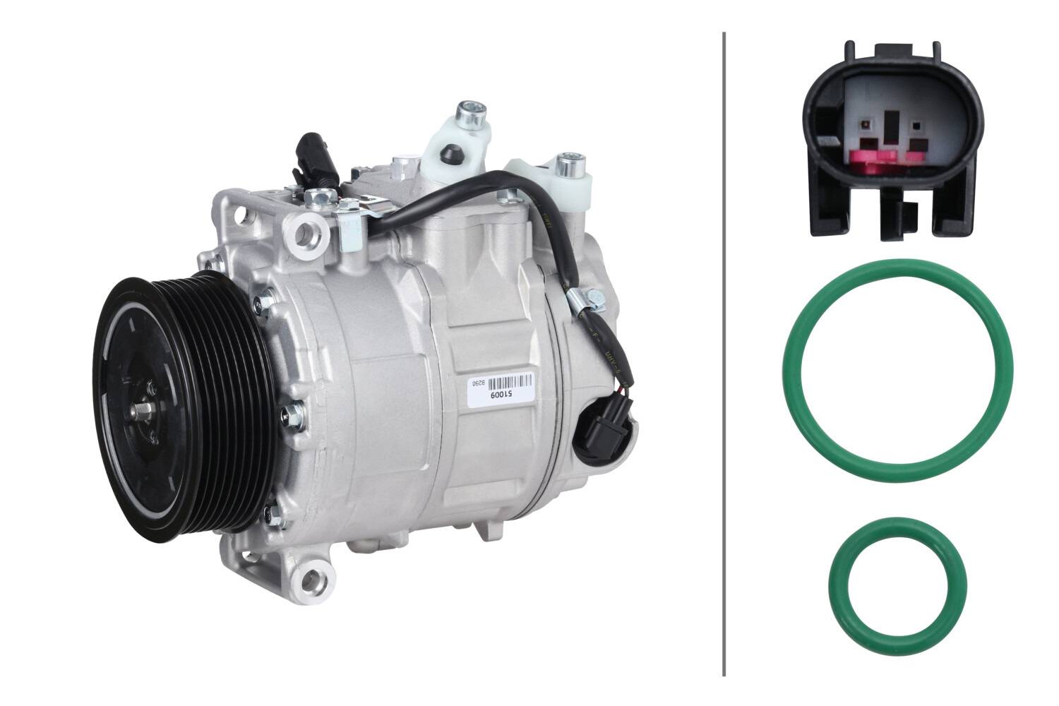 Compressor, airconditioning Hella 8FK 366 201-741