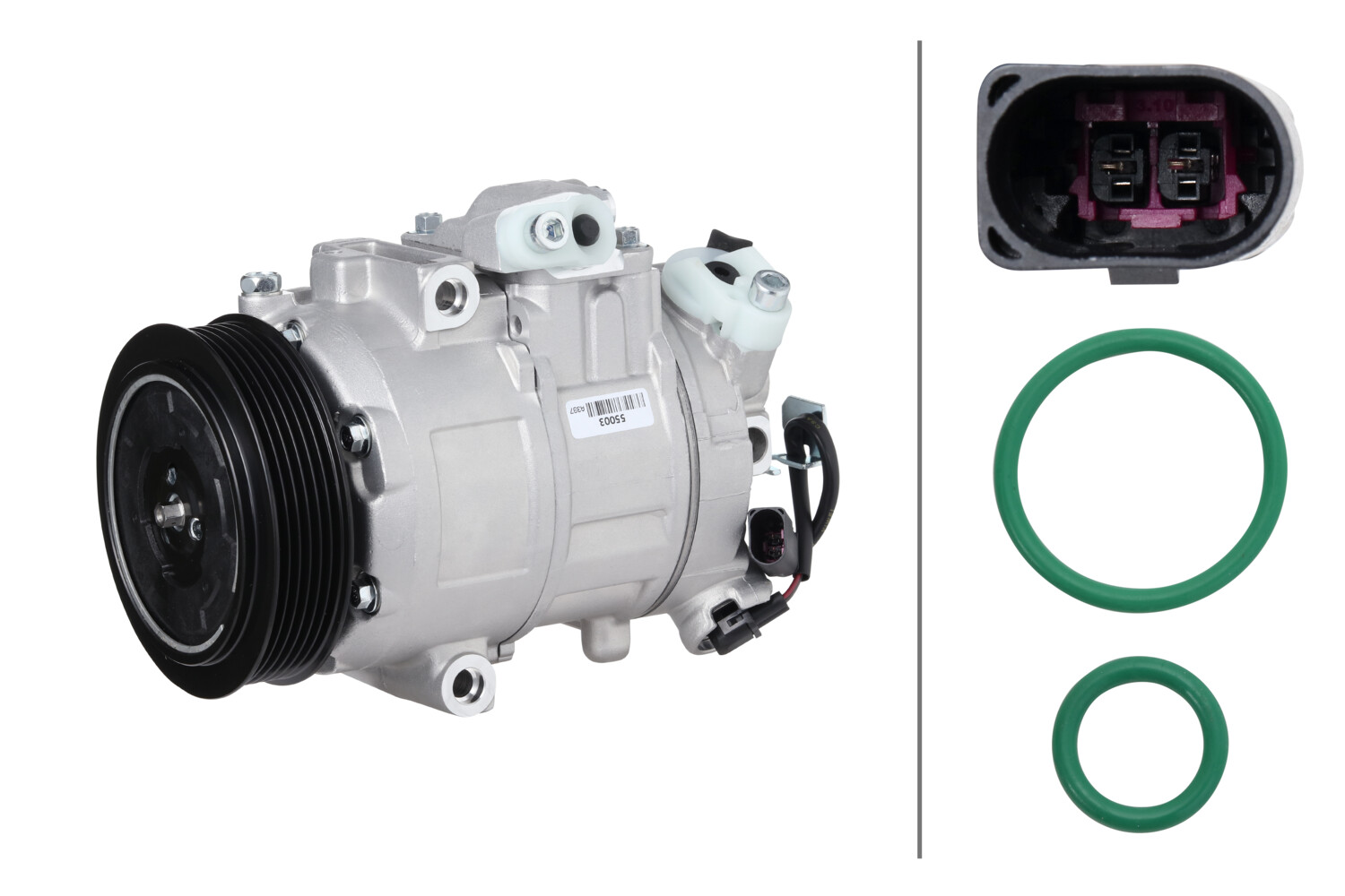 Compressor, airconditioning Hella 8FK 366 201-751