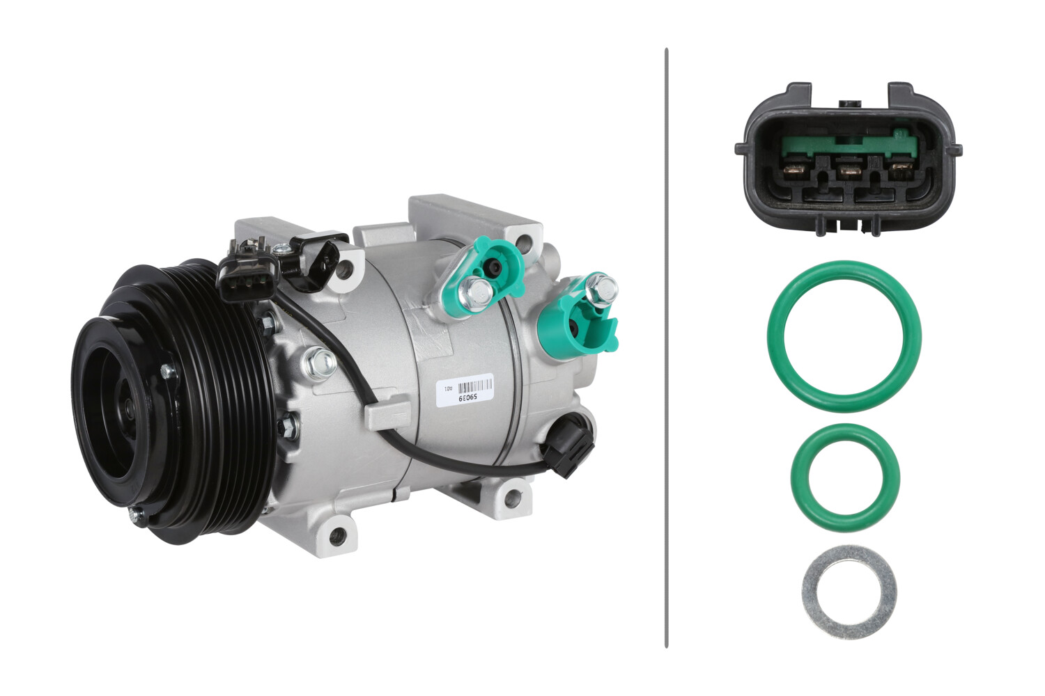 Compressor, airconditioning Hella 8FK 366 201-771