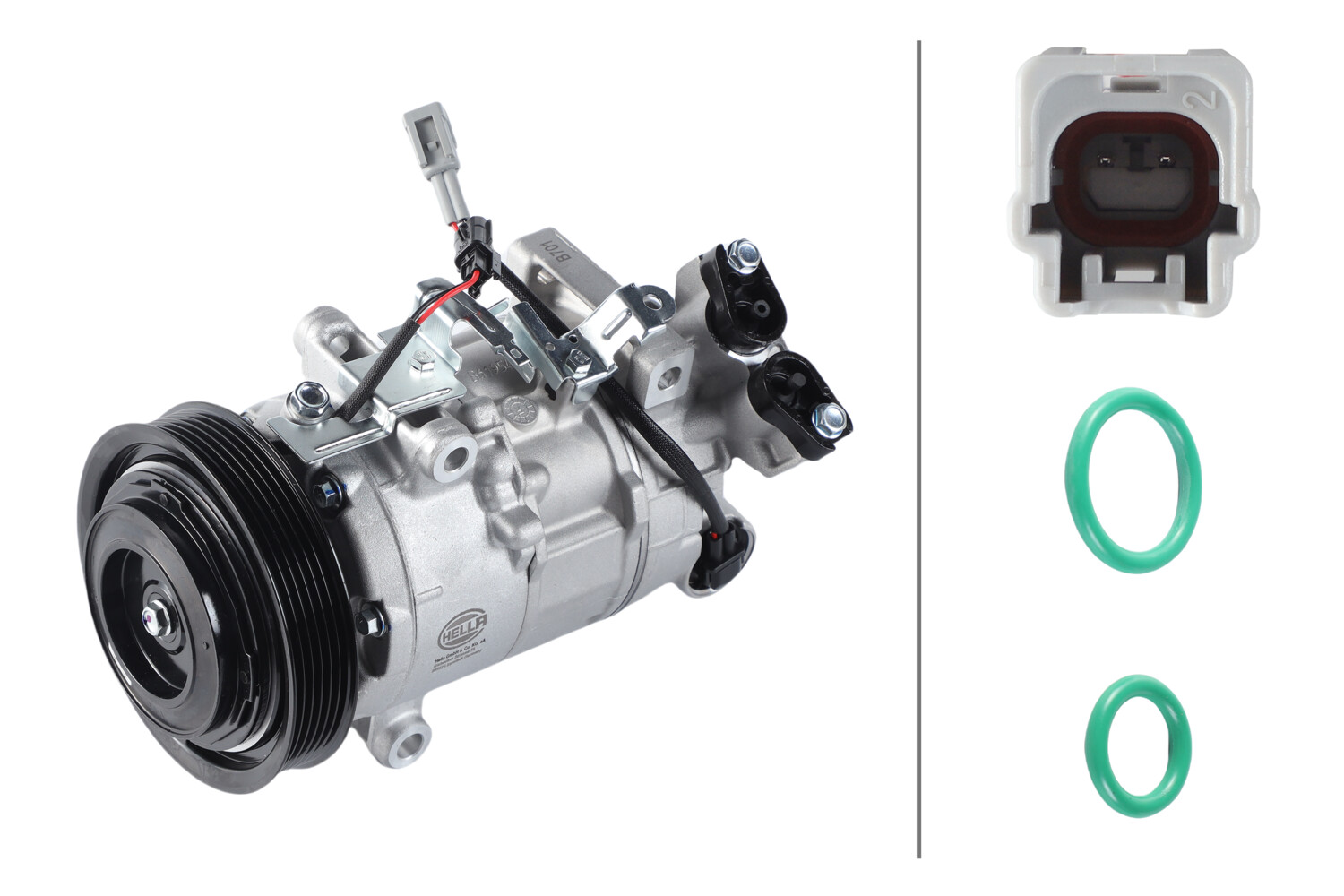 Compressor, airconditioning Hella 8FK 366 201-911