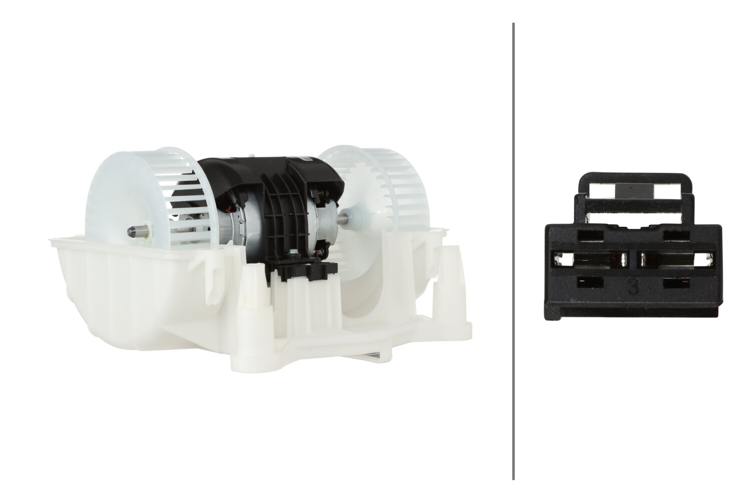 Interieurventilatie Hella 8EW 366 400-391