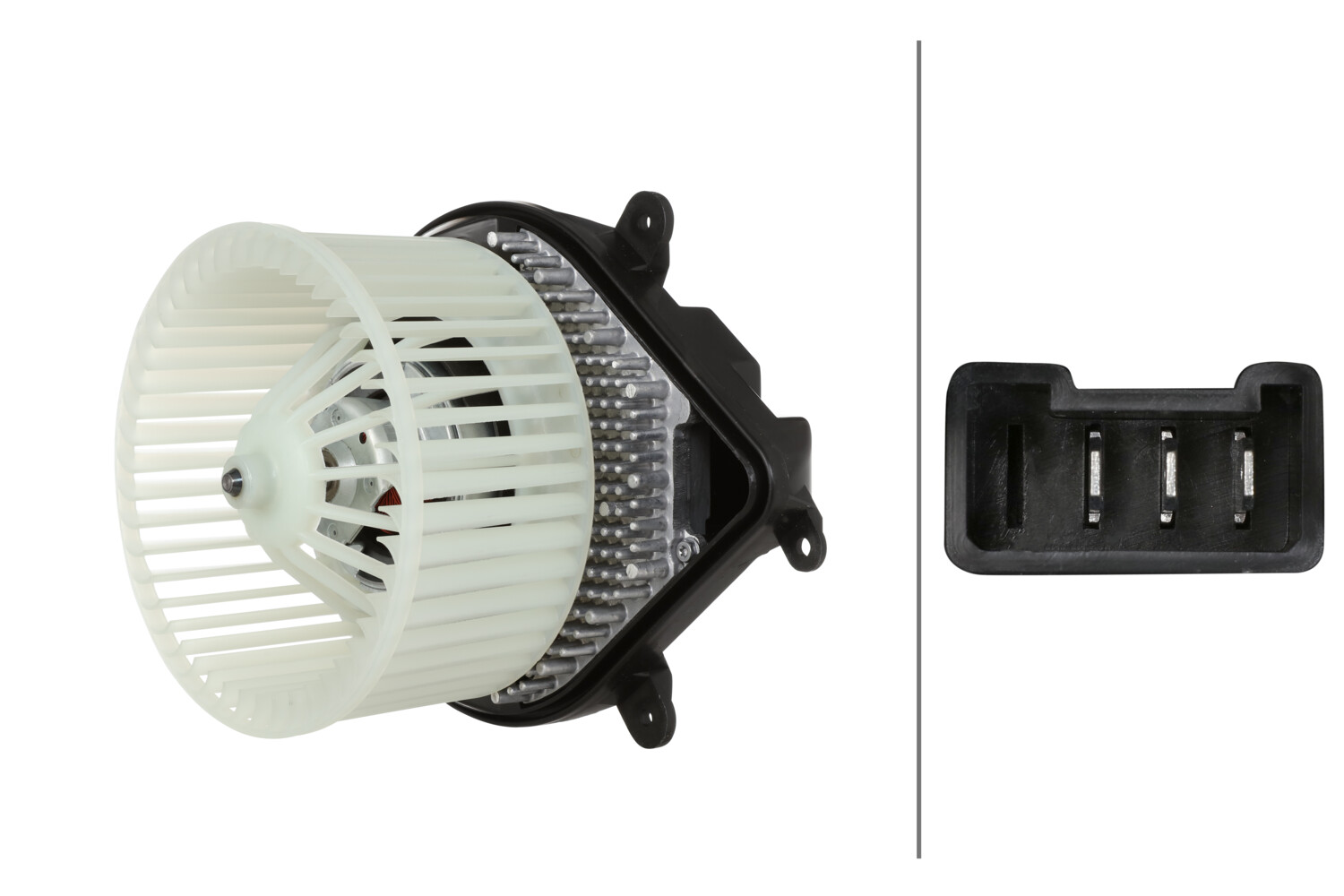 Interieurventilatie Hella 8EW 366 400-791