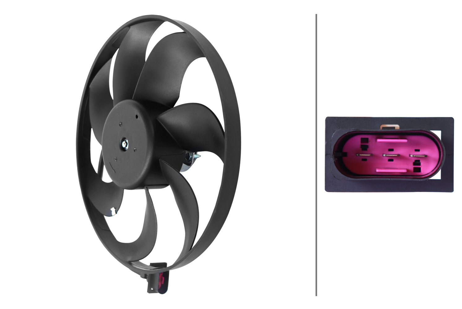 Koelventilatorwiel Hella 8EW 366 420-011