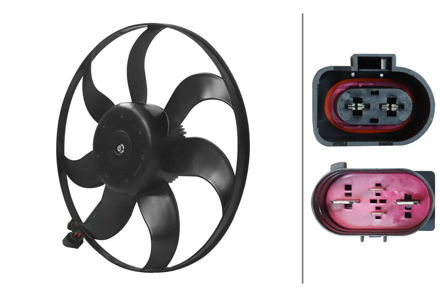 Koelventilatorwiel Hella 8EW 366 420-131