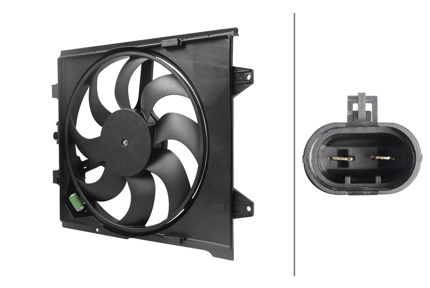 Koelventilatorwiel Hella 8EW 366 420-191