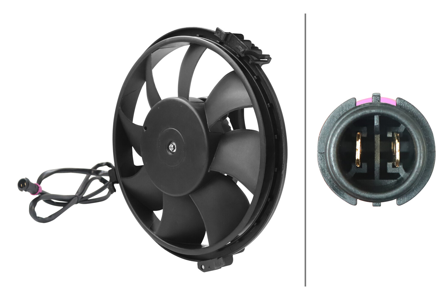 Koelventilatorwiel Hella 8EW 366 420-291