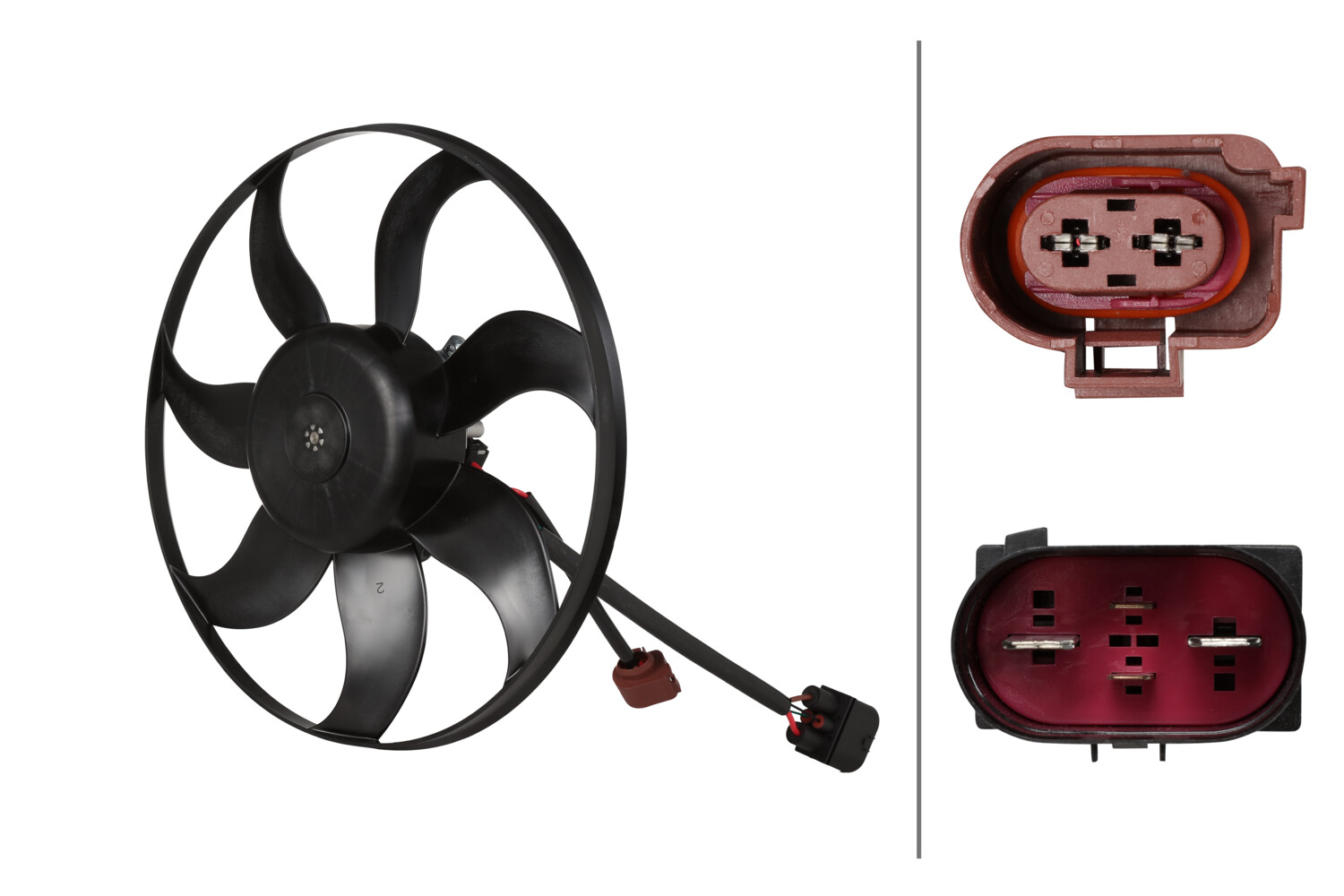 Koelventilatorwiel Hella 8EW 366 420-471