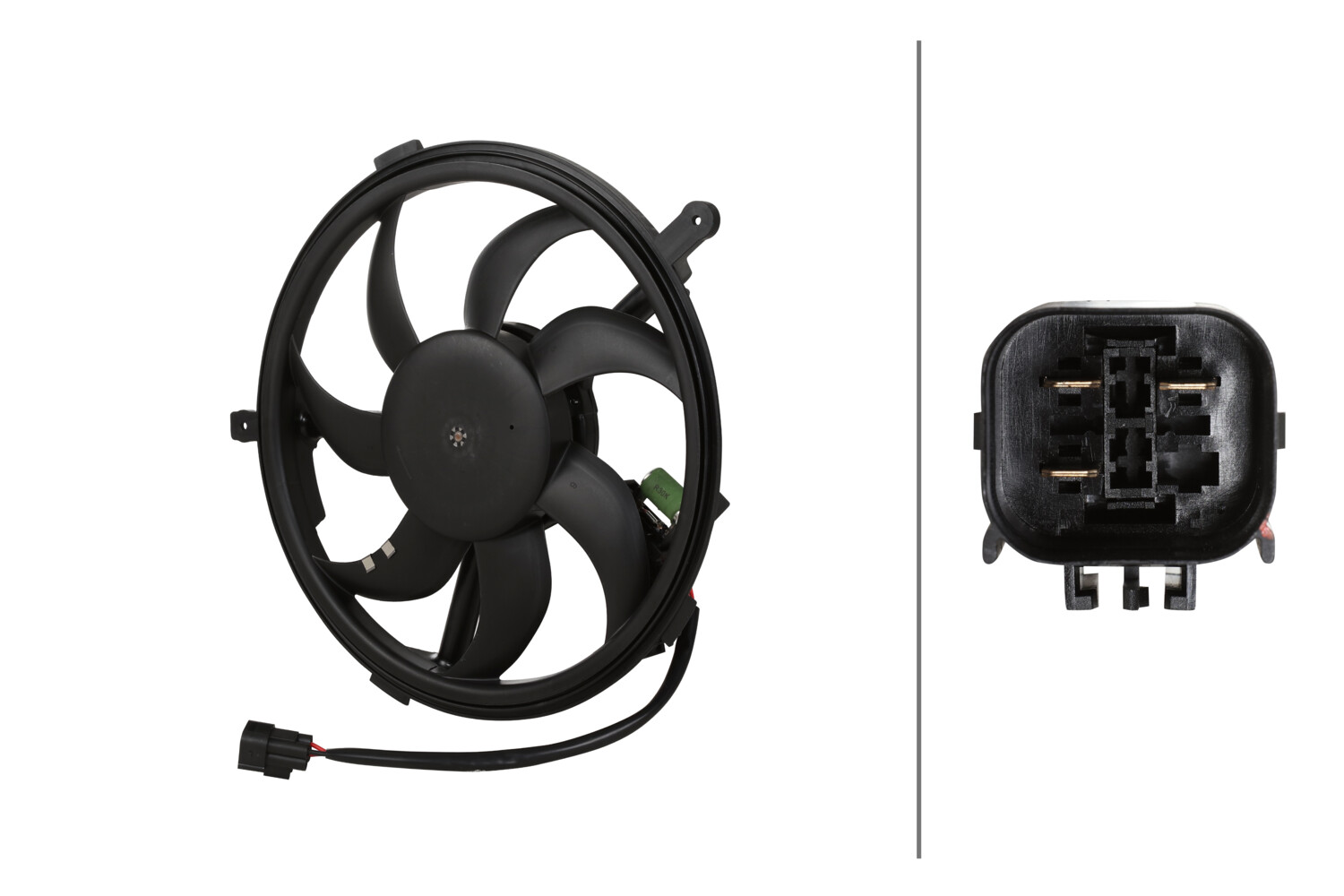 Koelventilatorwiel Hella 8EW 366 420-501