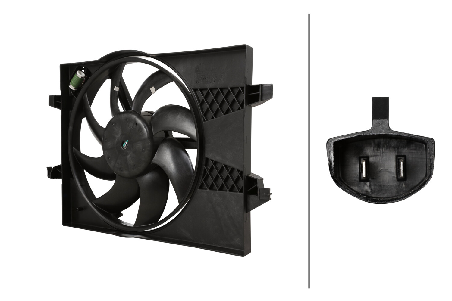 Koelventilatorwiel Hella 8EW 366 420-561