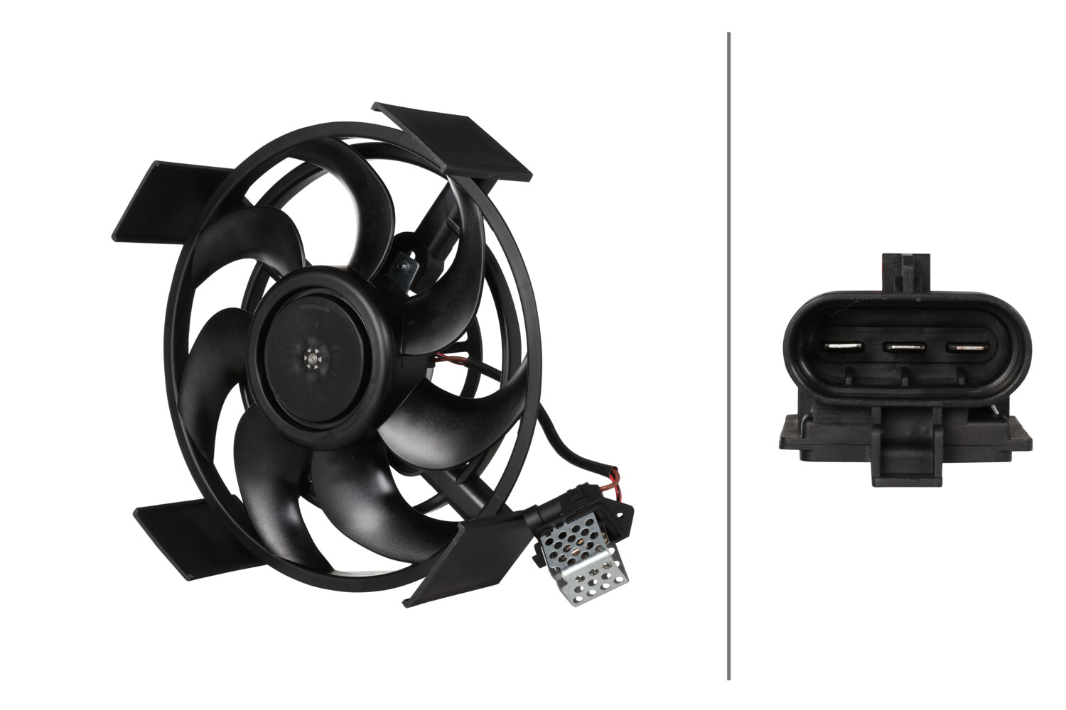 Koelventilatorwiel Hella 8EW 366 420-581