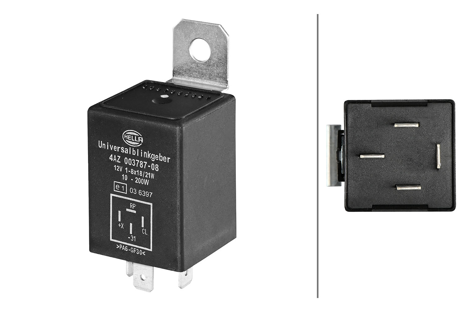 Knipperlichtautomaat, pinkdoos Hella 4AZ 003 787-081