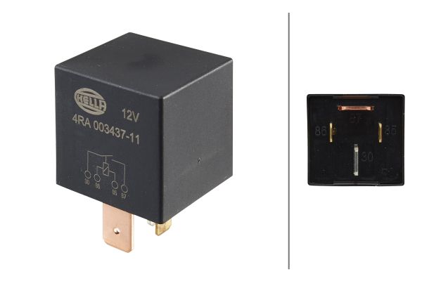 Relais, arbeidsstroom Hella 4RA 003 437-111