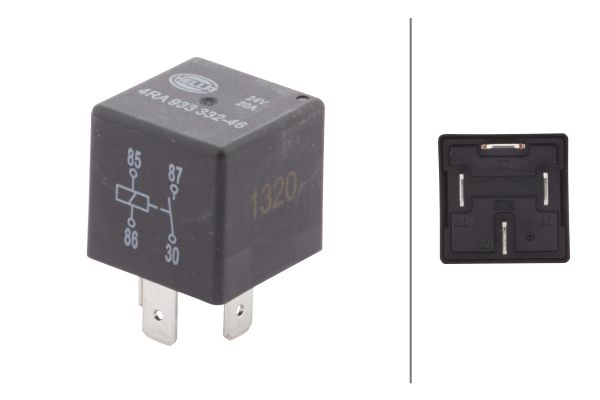 Relais, arbeidsstroom Hella 4RA 933 332-461