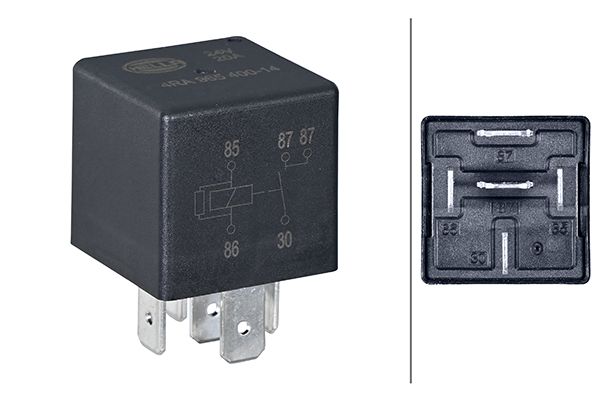 Relais, arbeidsstroom Hella 4RA 965 400-141