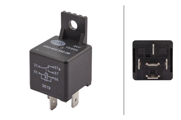 Relais, arbeidsstroom Hella 4RD 933 332-081